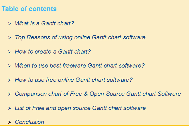 free gantt chart program for mac